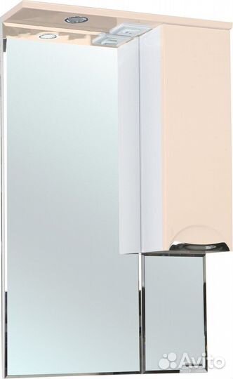 Зеркало Bellezza Альфа 65 R бежевое