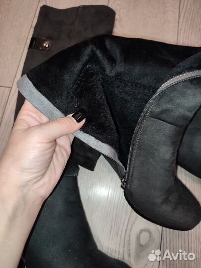 Ботфорты зимние