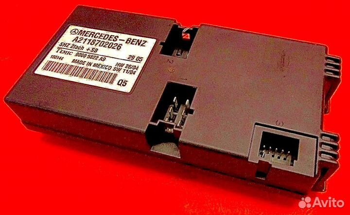 Блок подогрева сидений Mercedes W219 E212 CLS63