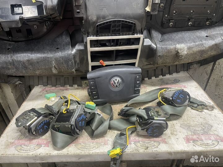 Торпедо, руль, ремни Фольксваген Туарег 02-10 г