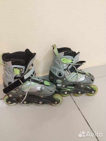 Ролики детские раздвижные размер 33-36