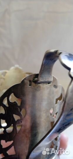 Подстаканник серебряный