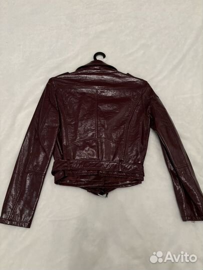 Кожаная косуха Bershka