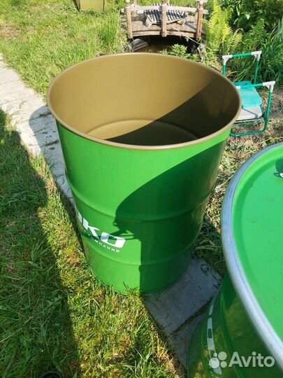 Бочка металлическая 200л пищевая