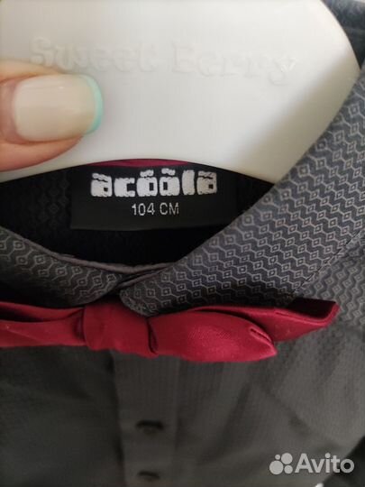 Рубашки на мальчика р.104,110,122