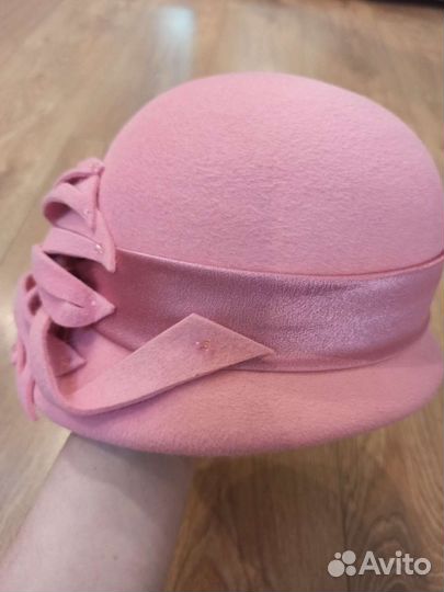 Шапка велюровая для девушек