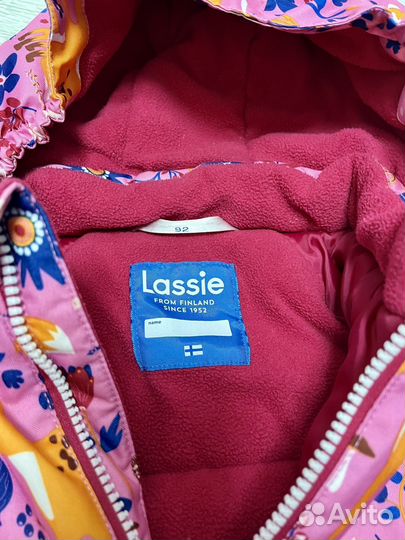 Костюм зимний для девочки комбинезон 92 lassie