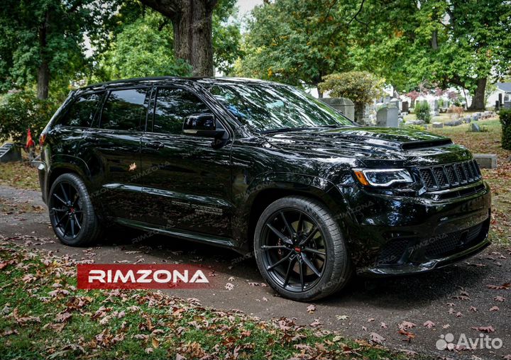 Кованые диски R22 на Jeep Commander