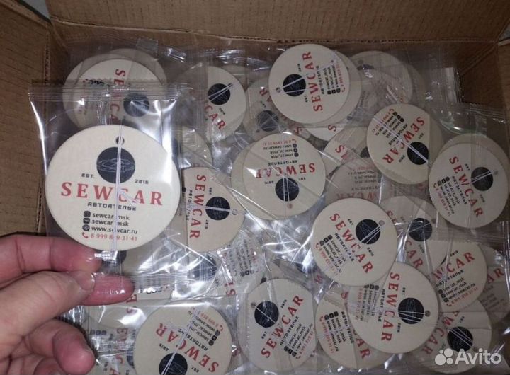 Ароматизаторы с логотипом вашей компании RMT-6531