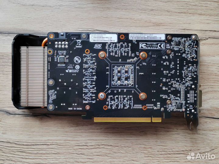 Видеокарта gtx 1660 dual 6GB