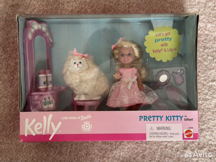 Barbie Kelly Pretty Kitty 2002 nrfb