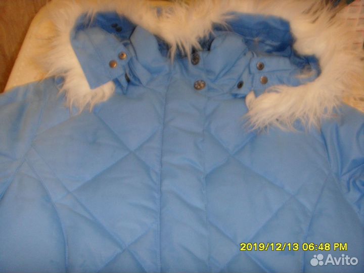 Пуховик из плащёвки