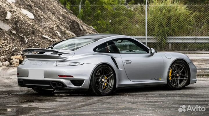 Двухсоставные кованые диски на Porsche Turbo S