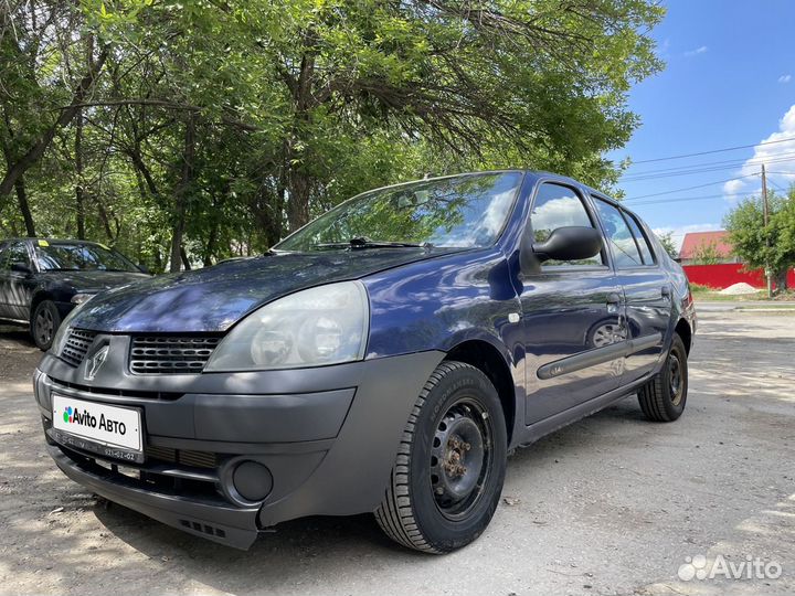 Renault Symbol 1.4 МТ, 2005, 204 000 км