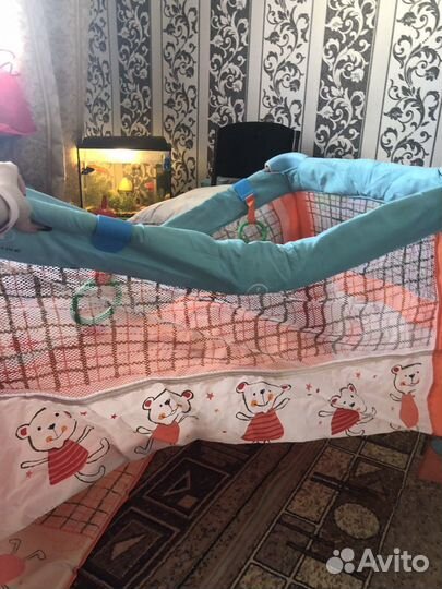 Манеж-кровать