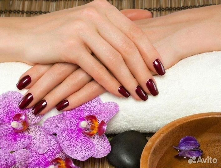 Маникюр, педикюр, гель-лак, наращивание ногтей