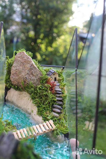 Моссариум горы. Декор