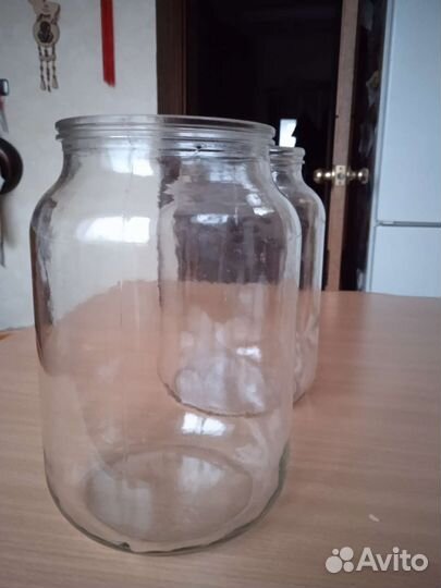 Банки стеклянные с широким горлом 2,5 л