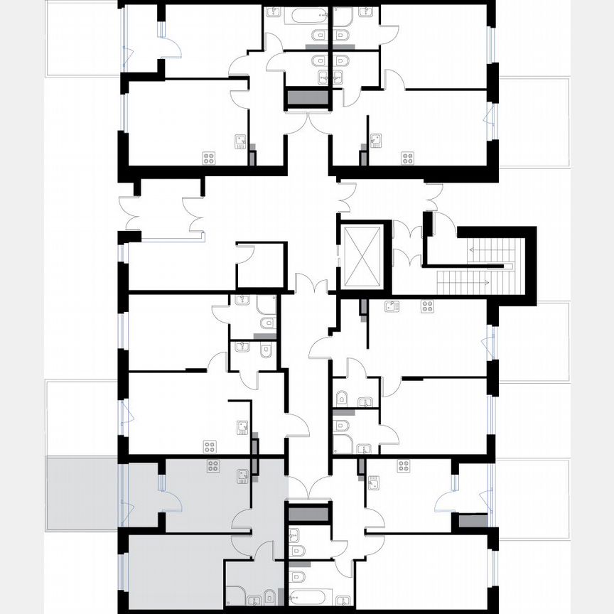 1-к. квартира, 37 м², 1/3 эт.