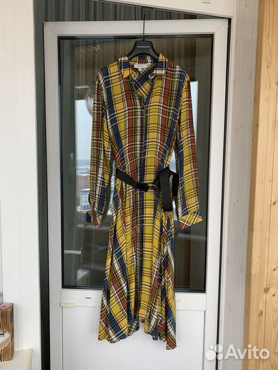 Платье-рубашка из вискозы макси Ipekyol 46 р