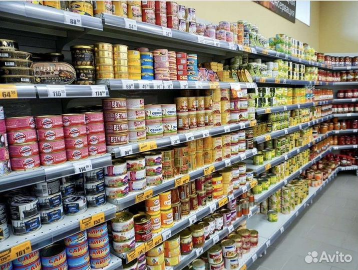 Стеллажи торговые с усилением передней стойкой