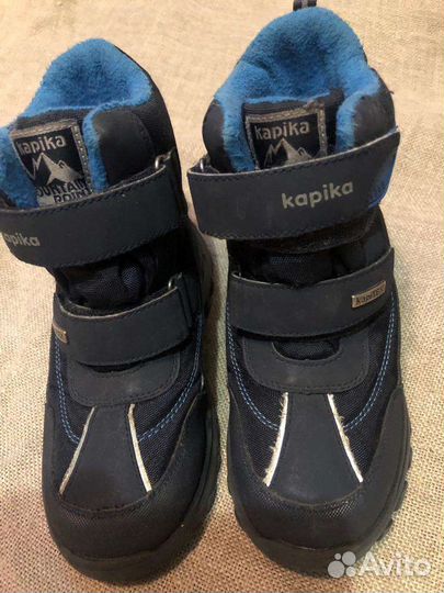 Сапоги зима Kapika липучки 30 фольгиров. стелька