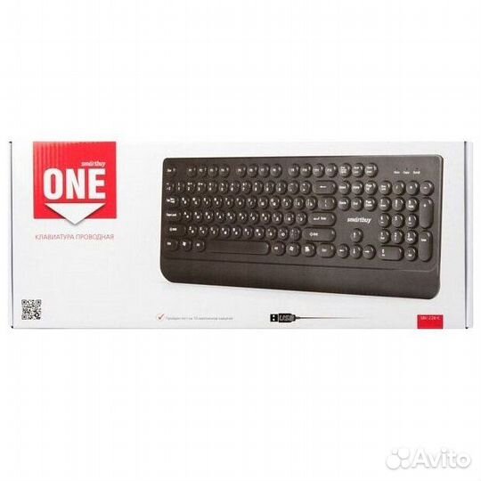Клавиатура проводная SmartBuy ONE SBK-228-K Black