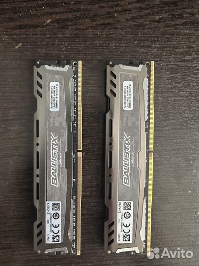 Оперативная память ddr4 8 gb Crucial Ballistix