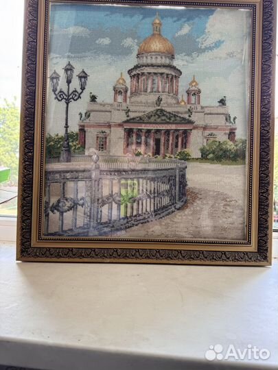 Картина из бисера ручная работа