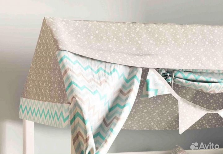 Балдахин для кровати с надстройкой 