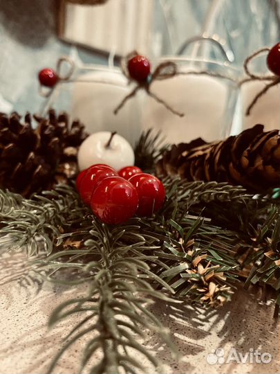 Свеча в оформлении