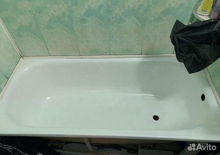 Реставрация ванн жидким мрамором