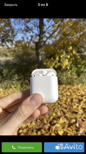 AirPods 2 (бесплатная доставка, гарантия 30дней)