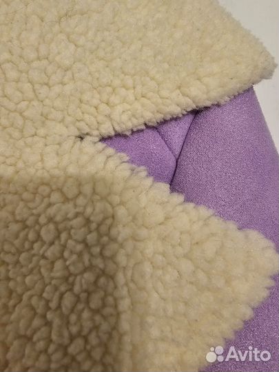 Дубленка авиатор женская PrettyLittleThing UK8