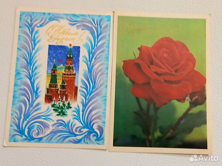 Открытки советские СССР почтовые карточки