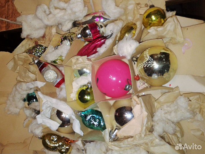 Ёлочные игрушки СССР