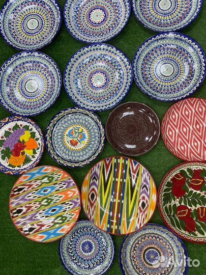 Ляган Риштанская керамика Узбекистан