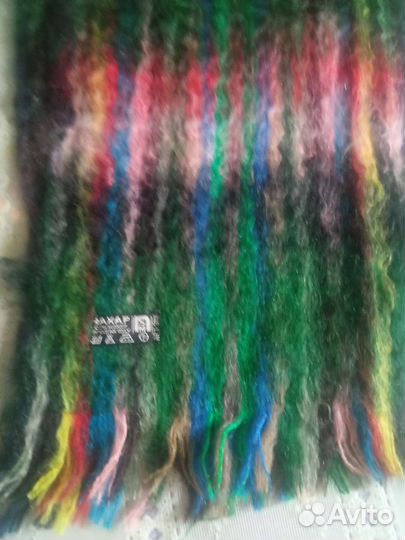 Мохеровый шарф индия нахар, новый