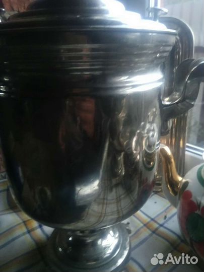 Самовар на дровах СССР