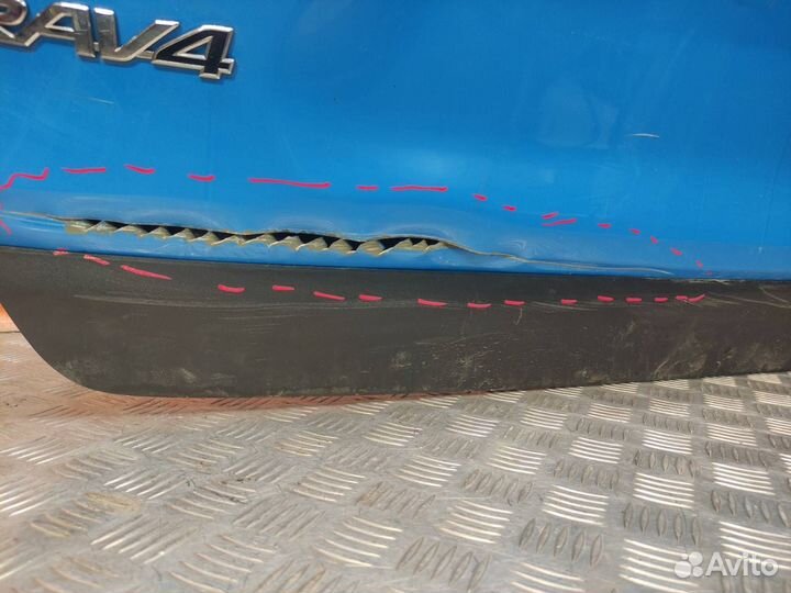 Дверь багажника Toyota Rav4 5 XA50 2018-Нв
