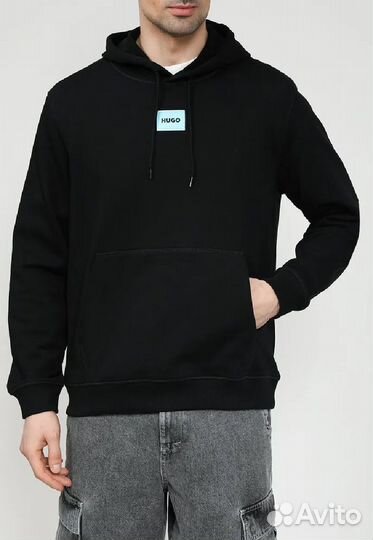 Худи hugo с логотипом (размер S)