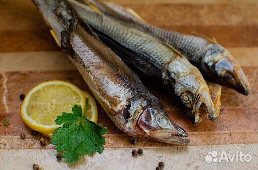 Корюшка вяленая икряная