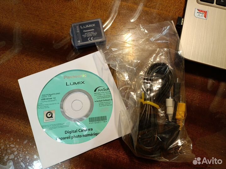 Фотоаппарат panasonic lumix dmc-fs5 вся комплектац