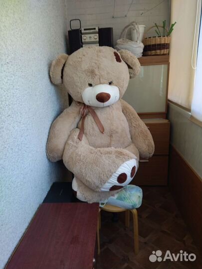 Плюшевый медведь 130 см