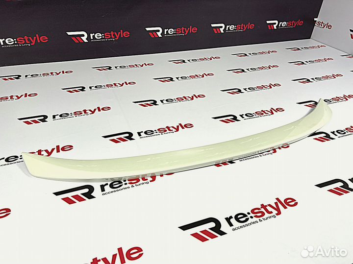 Спойлер Toyota Corolla 210 Белый 070