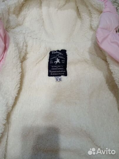 Зимний комбинезон для девочки