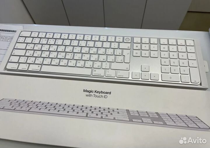 Apple keyboard touch id