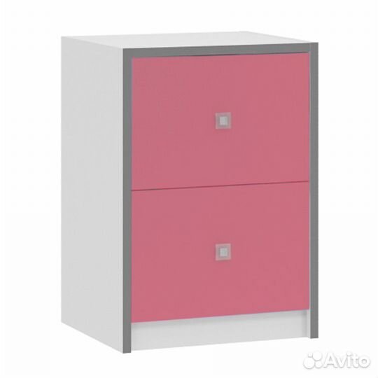 Тумба 24.3 Дельта-Сильвер белый