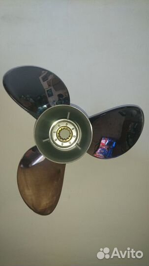 Винт Ямаха 30-60, 11 1\4 Х14 сталь