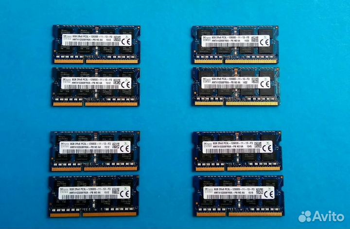 4 8 16 32Gb. Samsung, Micron, Hynix, Kingston